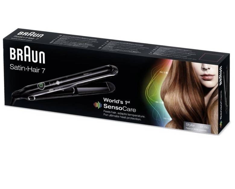 Стайлер для выпрямления волос Braun Satin Hair 7 SensoCare ST780