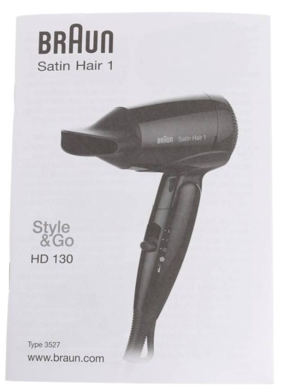 Фен Braun Satin Hair 1 Style&Go HD130
