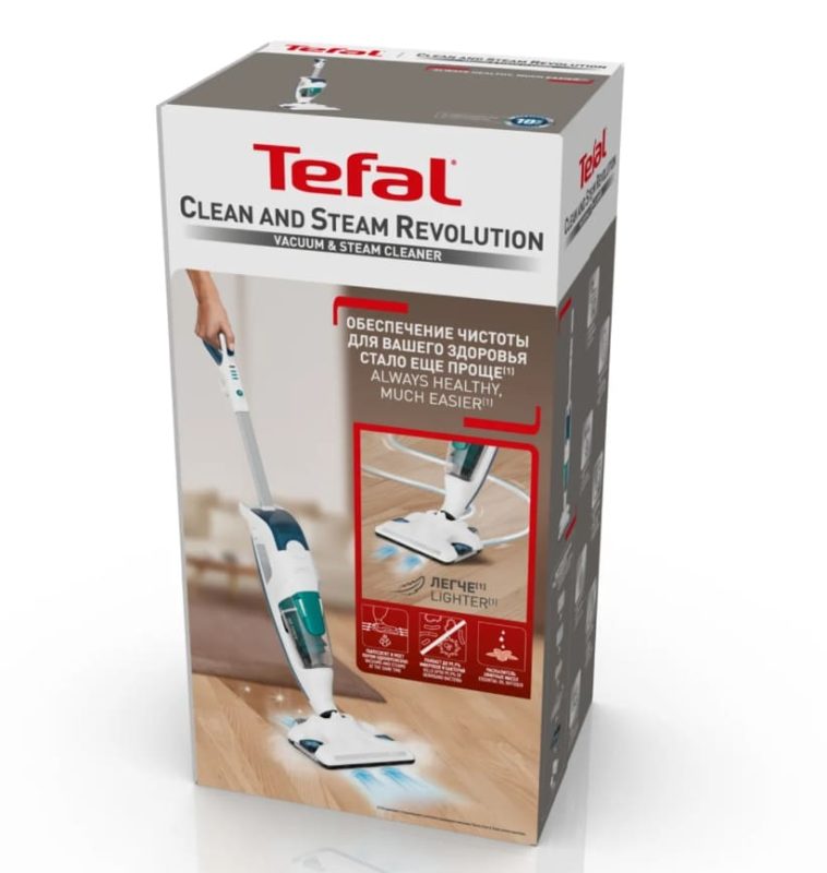 Паровой пылесос Tefal Clean & Steam Revolution VP7777WH