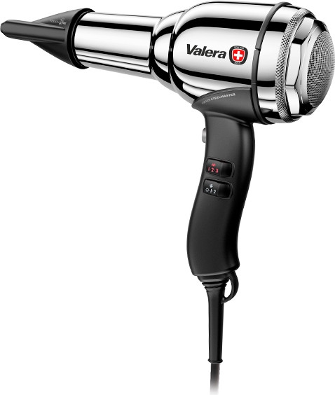 Легкий профессиональный стальной фен с генератором ионов Valera Swiss Steel-Master Light Chrome 55880800