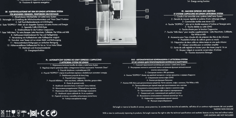 Кофемашина De'Longhi Autentica Cappuccino ETAM 29.660.SB