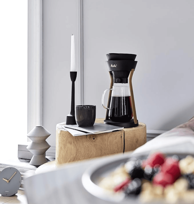 Кофейник для ручного заваривания Melitta AMANO Black-Gold