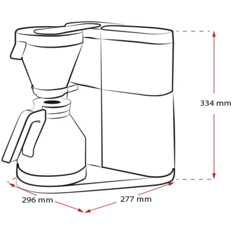 Капельная кофеварка Melitta Aroma Elegance DeLuxe 1012-03