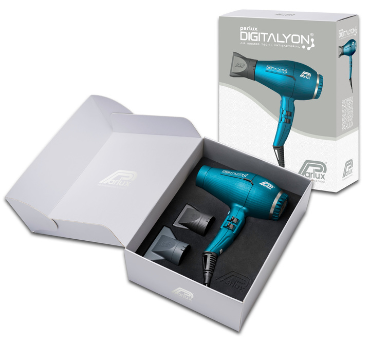Фен PARLUX DIGITALYON Blue 2400 WATT