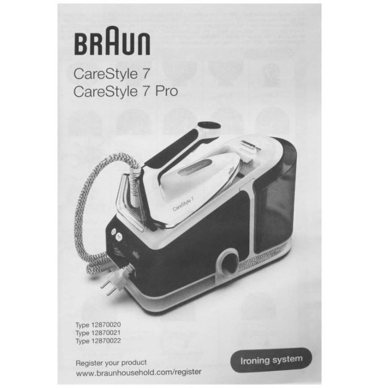 Парогенератор Braun CareStyle 7 IS7266VI