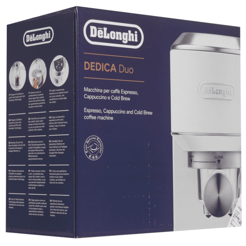 Рожковая кофеварка De'Longhi Dedica Duo EC890.M