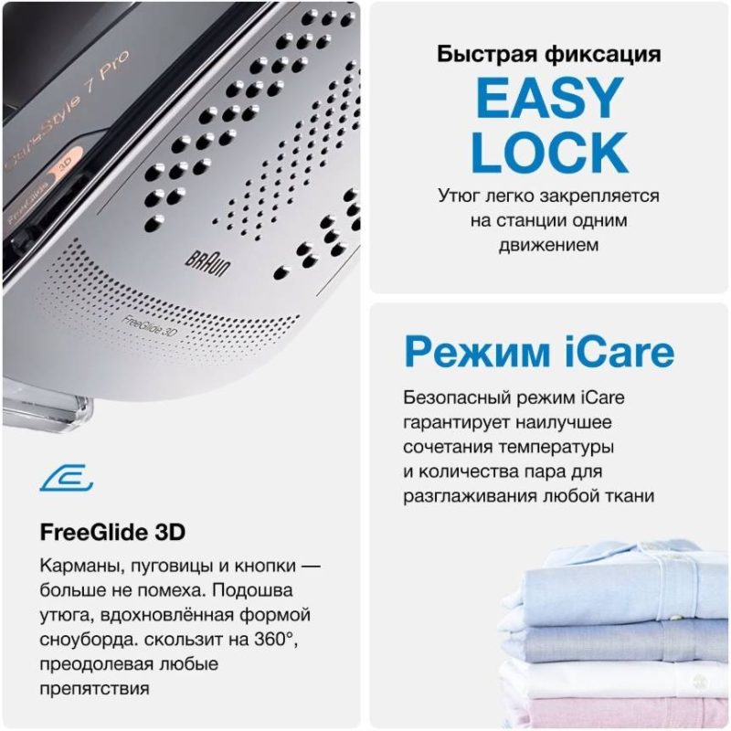 Парогенератор Braun CareStyle 7 Pro IS7286BK