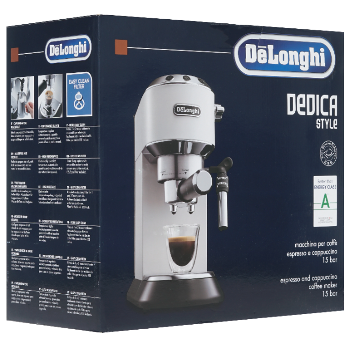 Кофеварка De'Longhi Dedica EC 685.W