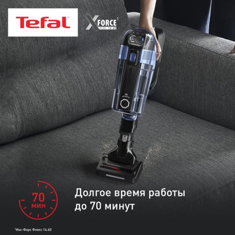 Беспроводной пылесос Tefal X-Force Flex 14.60 Aqua TY99C0WO