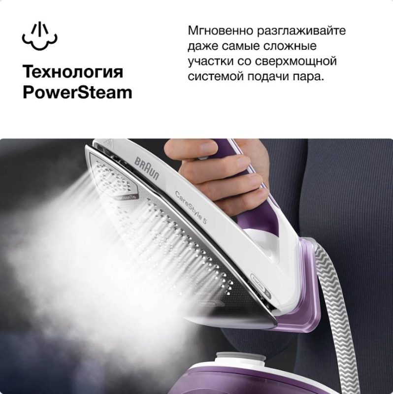 Парогенератор Braun CareStyle 5 IS5247VI