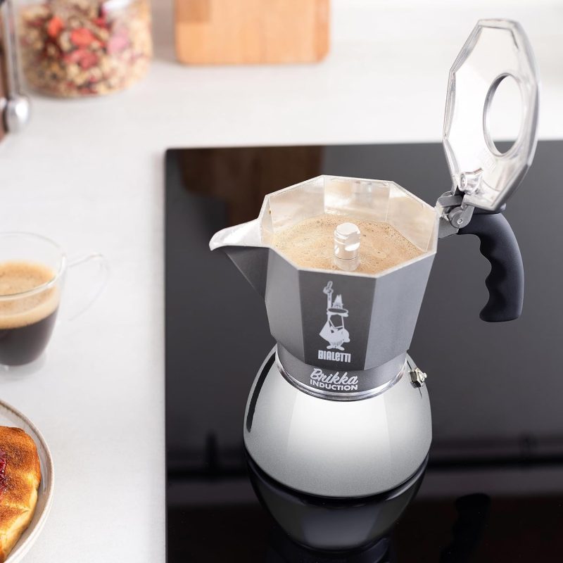Гейзерная кофеварка Bialetti 7317 Brikka на 4 чашки