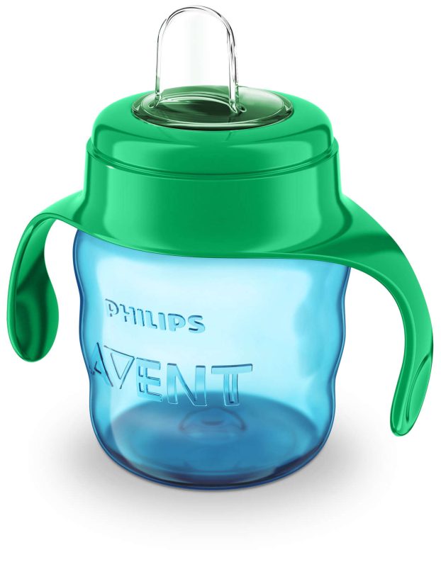 Поильник Philips Avent Comfort с носиком ручками 200мл с 6месяцев Голубой SCF551/05