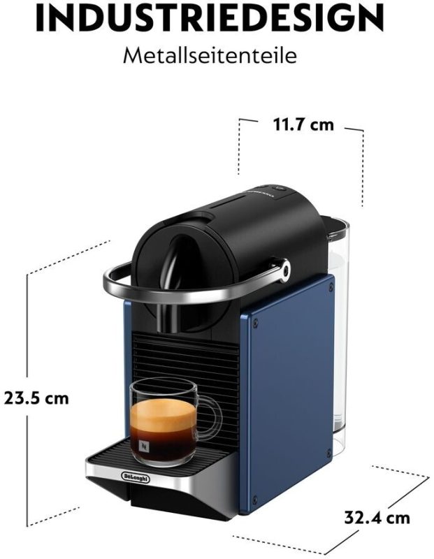 DeLonghi Капсульная кофемашина EN127.BL, голубой