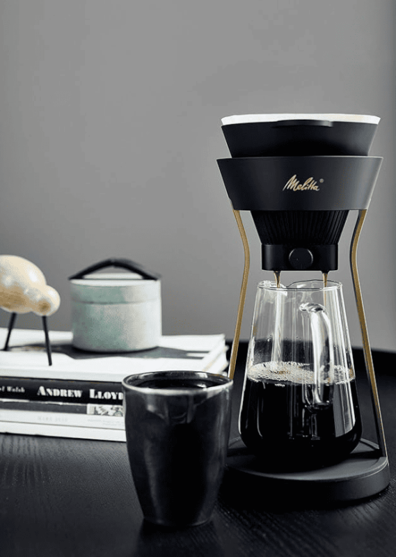 Кофейник для ручного заваривания Melitta AMANO Black-Gold