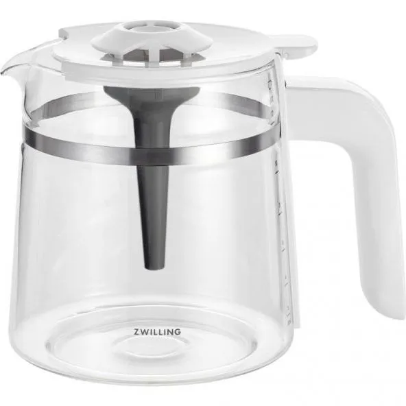 Кофемашина с фильтром Zwilling Enfinigy, 1,25 л, серебристо-белая 53103-300-0