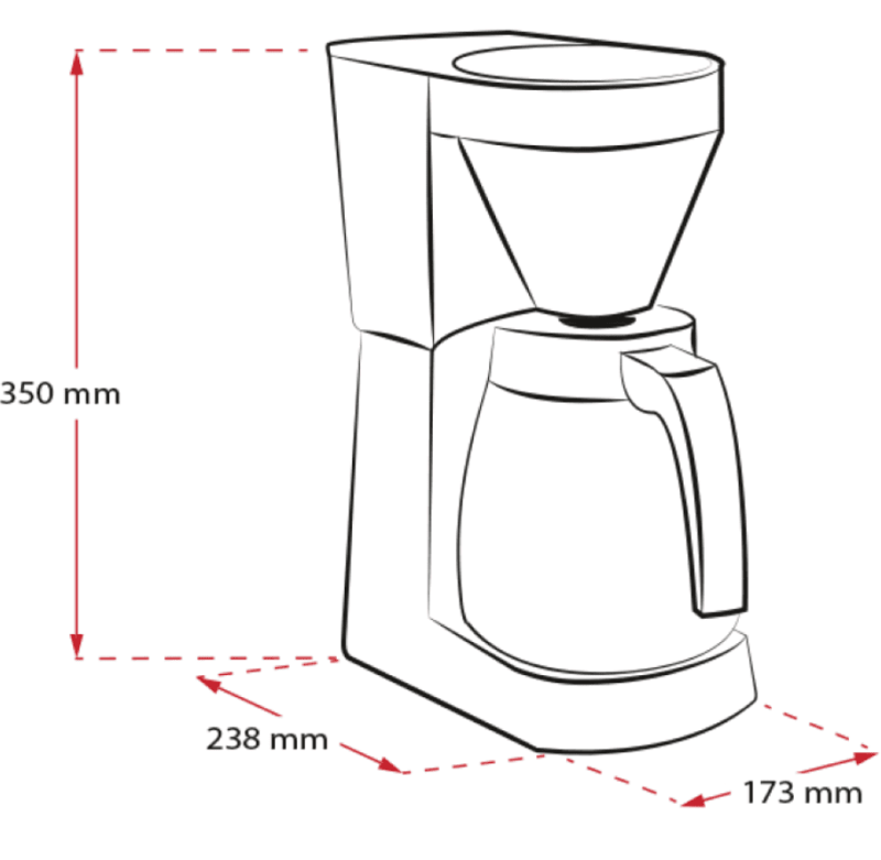 Капельная кофеварка Melitta Easy Therm 1023-06