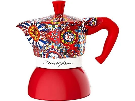 Гейзерная кофеварка BIALETTI 5337 Mokka Express Induktion 2-Tassen Dolce & Gabanna