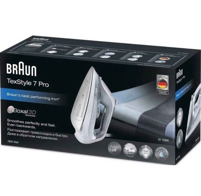 Паровой утюг Braun TexStyle 7 Pro SI7149WB