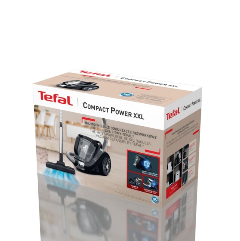 Пылесос с контейнером Tefal Compact Power XXL TW4B25EA