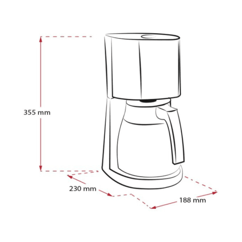 Капельная кофеварка Melitta Enjoy Top Therm 1017-08