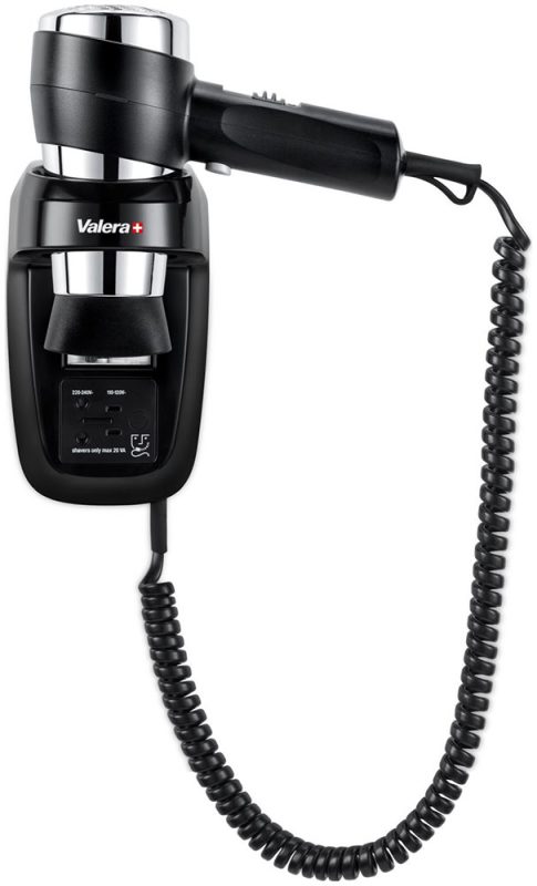 Фен Valera Action Protect 1600 Shaver 542.06/044.06 Черный