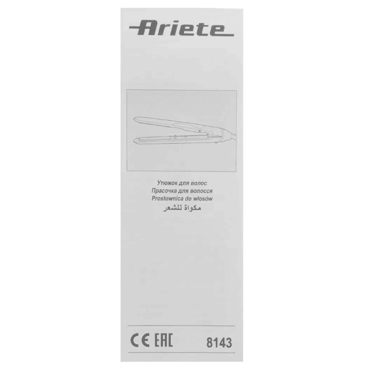 Выпрямитель для волос Ariete 8143 Perfect Style (Gold Hair)