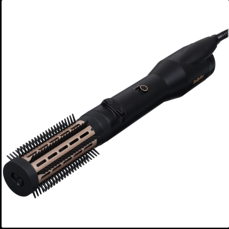 Фен-щетка BaByliss AS970E черный/золотистый