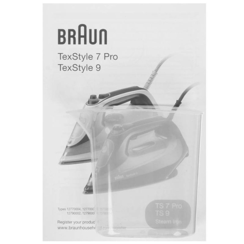 Паровой утюг Braun TexStyle 7 Pro SI7160BL