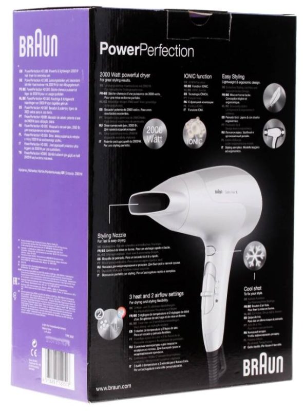 Фен Braun Satin Hair 3 PowerPerfection HD380