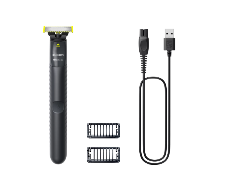 Philips Триммер для бороды и усов OneBlade QP1424/10