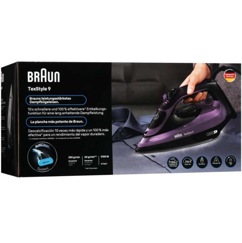 Паровой утюг Braun TexStyle 9 SI9661VI