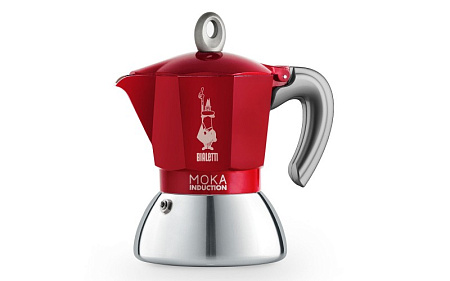 Гейзерная кофеварка Bialetti Moka Induction ROSSA 6942 на 2 порции