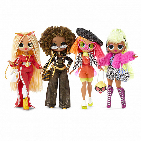 Набор кукол L.O.L. Surprise! O.M.G. 4 Pack Series 1 Fashion Dolls + 80 сюрпризов, 422020