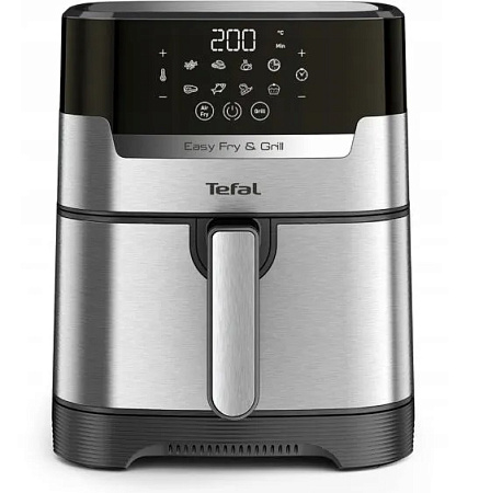 Аэрогриль Tefal EY505D Fry & Grill Precision, черный