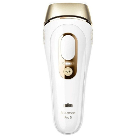 Фотоэпилятор Braun PL5154 Silk-expert IPL Pro 5, белый/золотистый