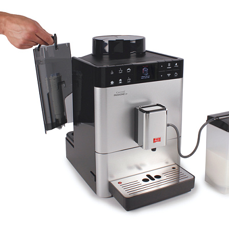 Кофемашина Melitta 531-101 Caffeo Passione OT Onetouch  серебро