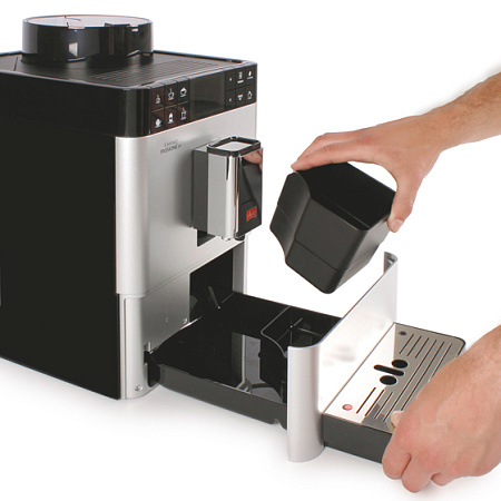 Кофемашина Melitta 531-101 Caffeo Passione OT Onetouch  серебро