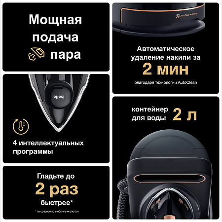 Парогенератор BRAUN IS9090BK