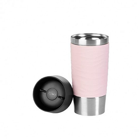 Термокружка EMSA TRAVEL MUG WAVES, розовая, 0,36 л Emsa N2010600/600204