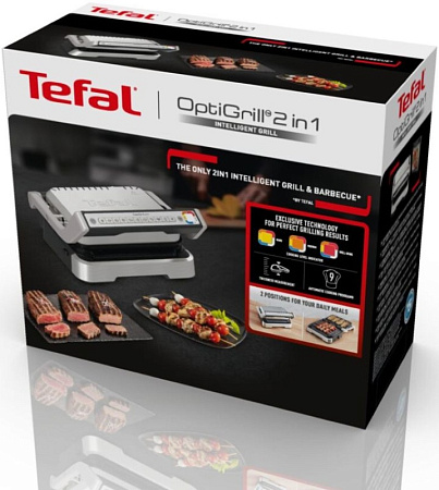 Гриль Tefal GC772D30 OptiGrill 2in1